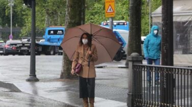 Tormentas en Cataluña y ascenso de las temperaturas en el interior peninsular