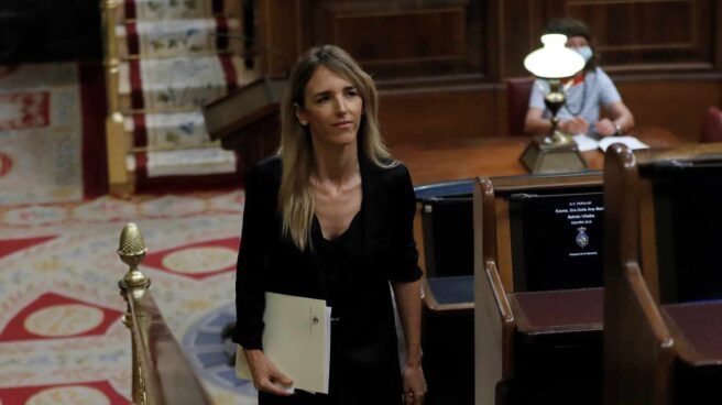 Cayetana Álvarez de Toledo, en el Congreso de los Diputados.