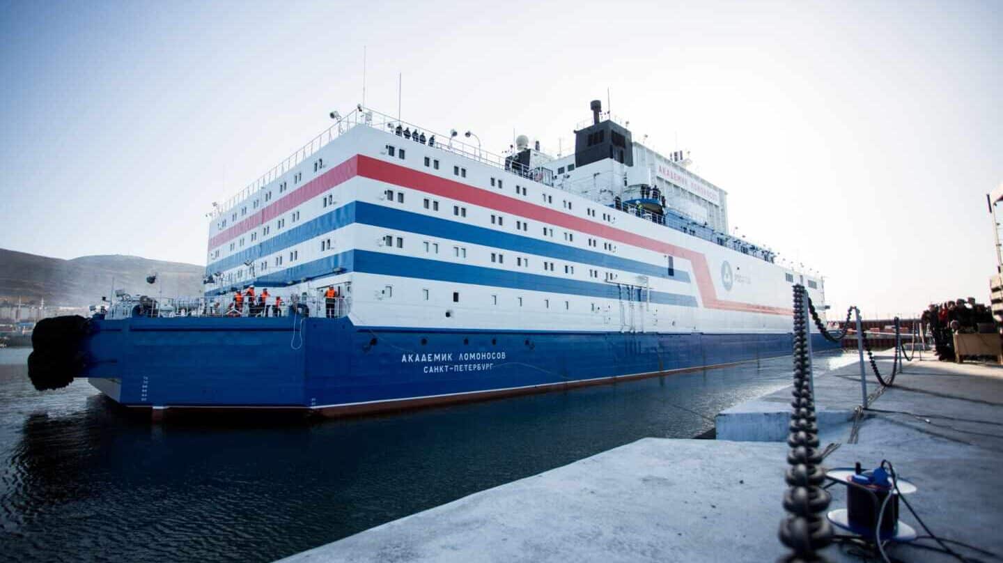 La central nuclear flotante de Rosatom.