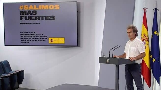 Rueda de prensa de Fernando Simón
