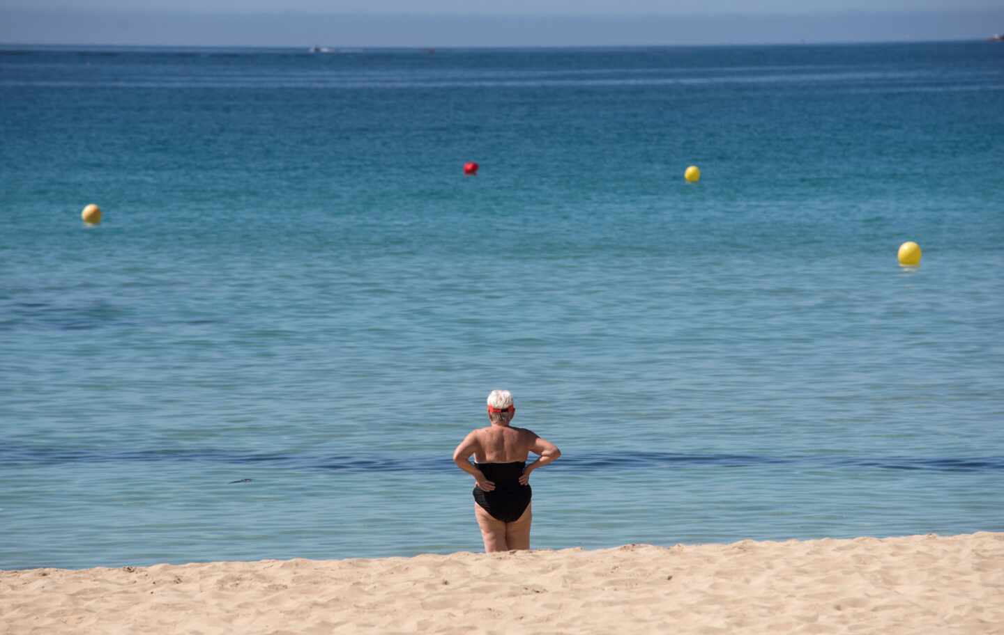 La playa de Cala Mayor, en Mallorca.