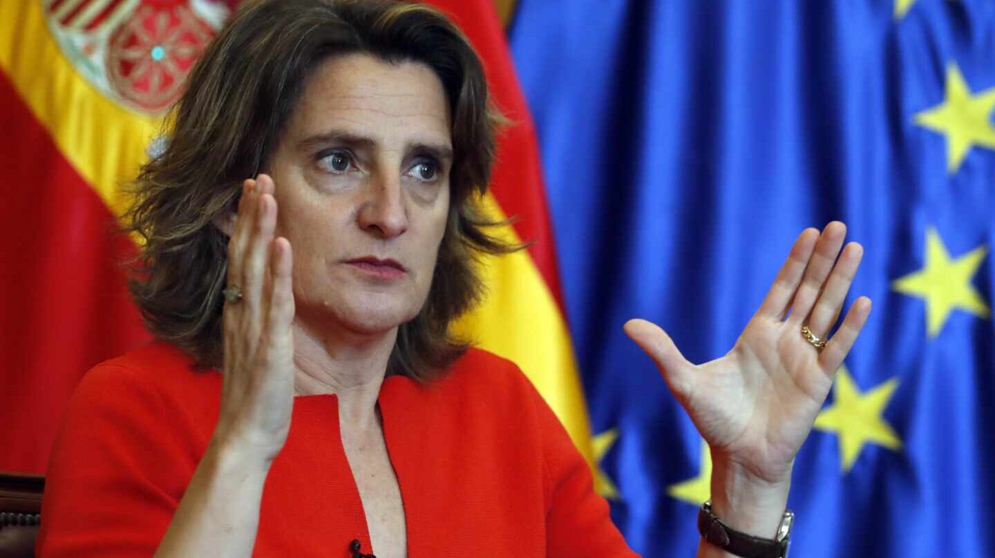 La vicepresidenta y ministra para la Transición Ecológica, Teresa Ribera.