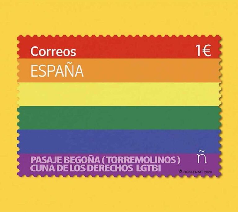 Correos celebra el Día del Orgullo con la emisión de su primer sello LGTBI