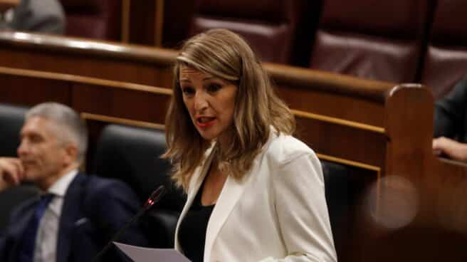 La ministra de Trabajo, Yolanda Díaz.