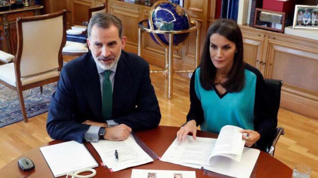 El Rey Felipe VI y la Reina Letizia.