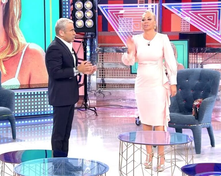 Jorge Javier abandona el plató del 'Deluxe' tras su bronca más tensa con Belén Esteban