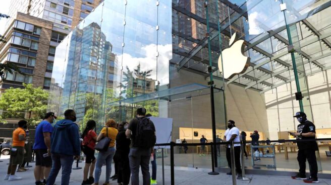 Una tienda de Apple en Nueva York (Estados Unidos).