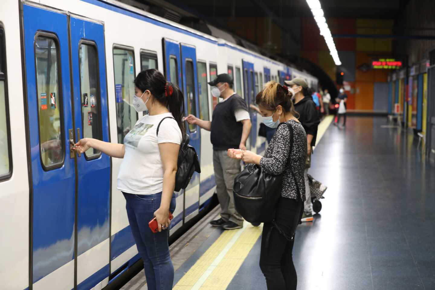 Empleados de Metro de Madrid ante la fase 2: "No estamos listos para aumentar viajeros"