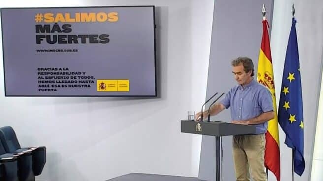 Rueda de prensa de Fernando Simón