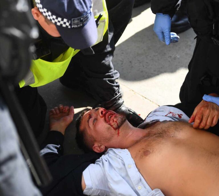 Disturbios en Londres y París durante las protestas por el movimiento Black Lives Matter