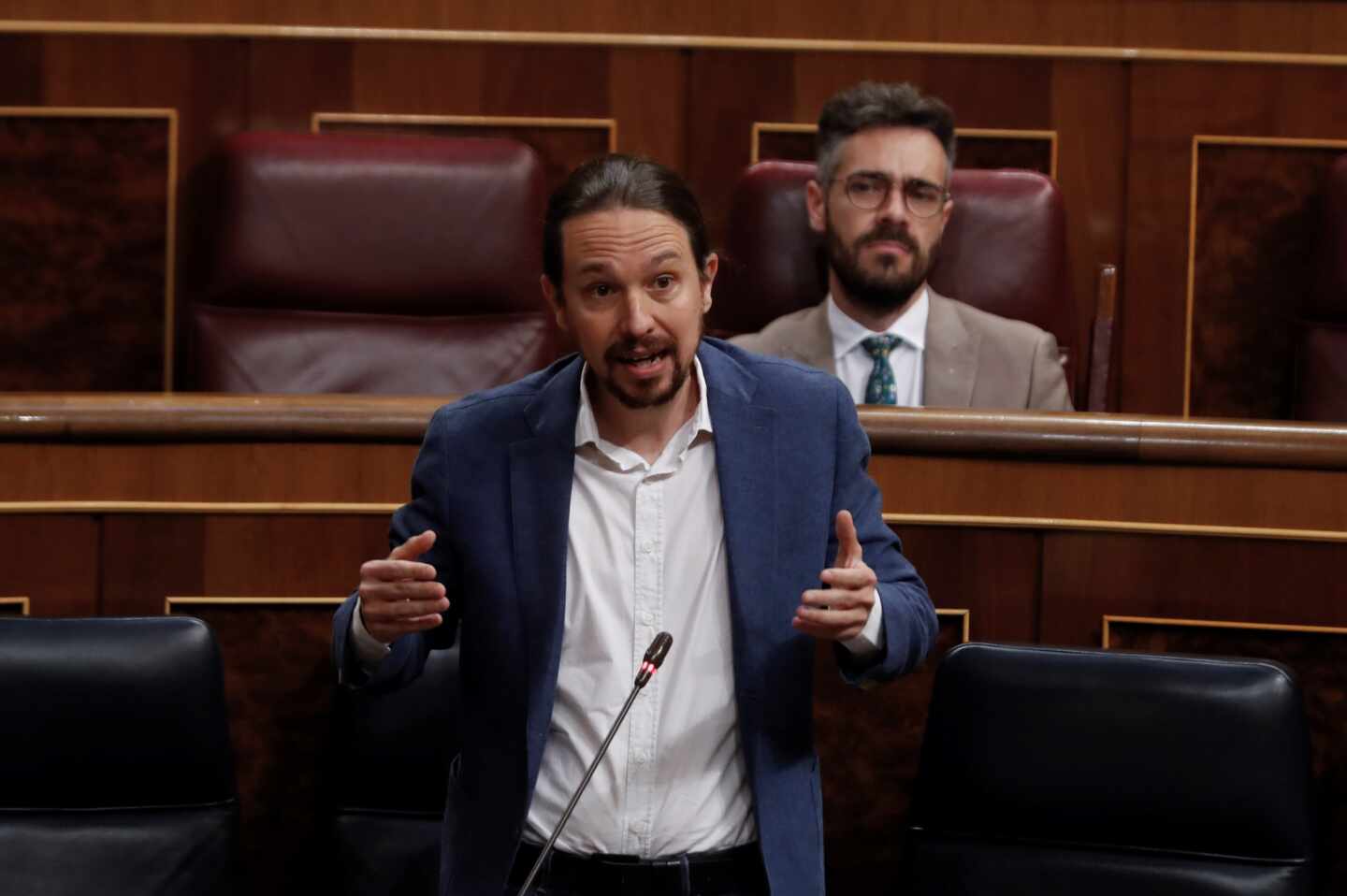 Vox denuncia a Iglesias, Bousselham, su abogada y al fiscal Stampa por los mensajes del 'caso Dina'