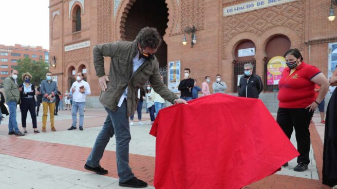 Iván Espinosa de los Monteros, en el Paseo taurino en Las Ventas.