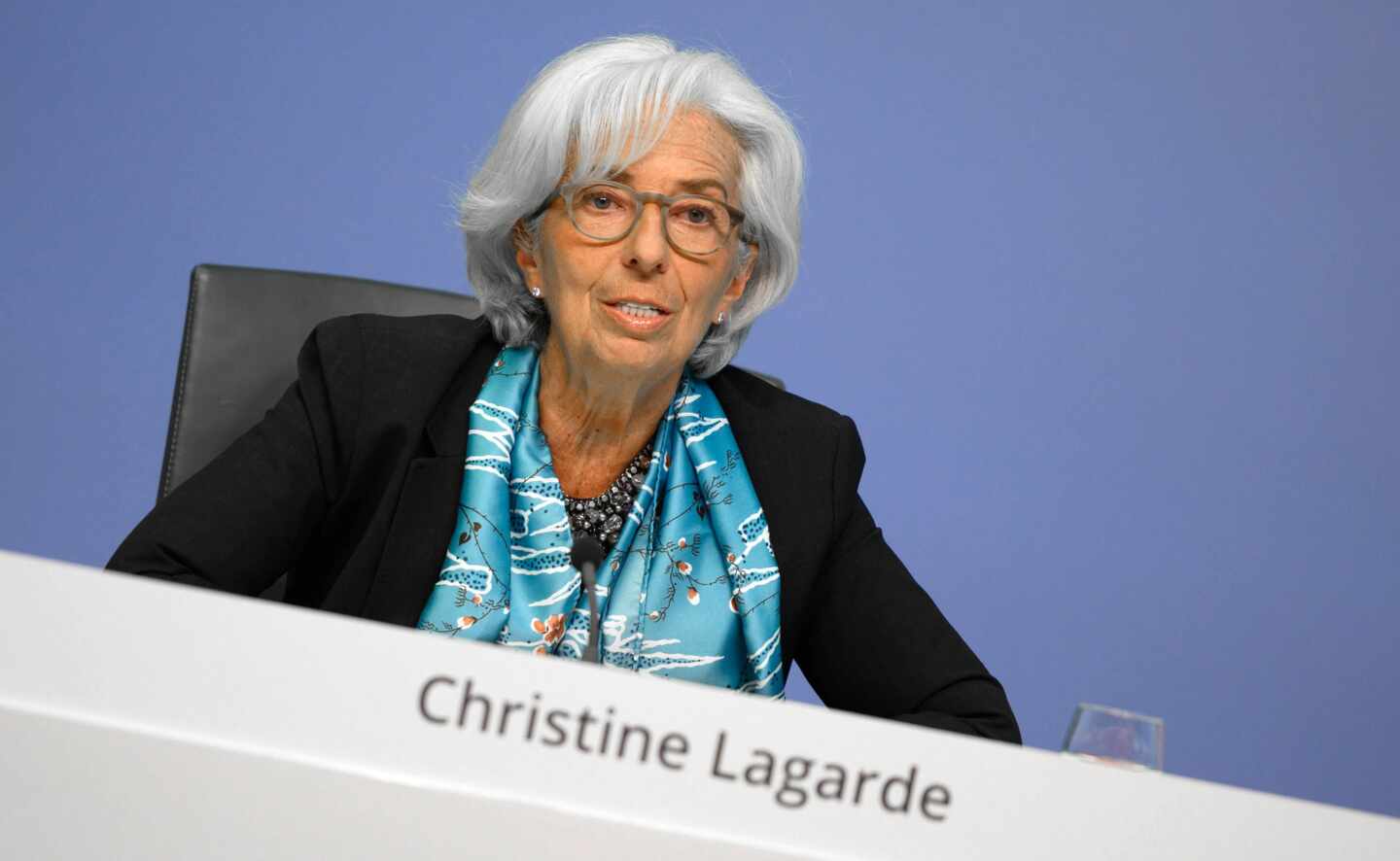 La presidenta del BCE, Christine Lagarde