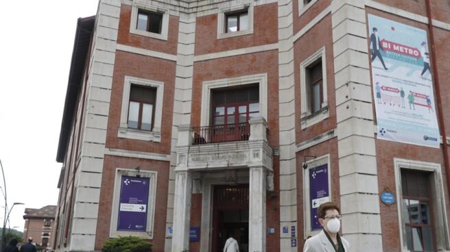 Uno de los accesos al Hospital de Basurto en Bilbao.
