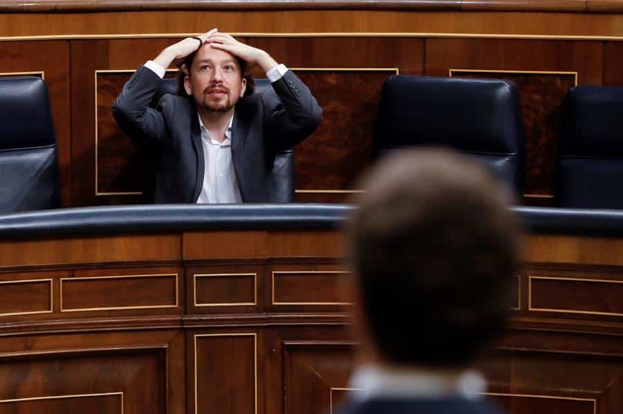 Iglesias clama contra la "traición" del PP a España: "Son capaces de cualquier cosa"