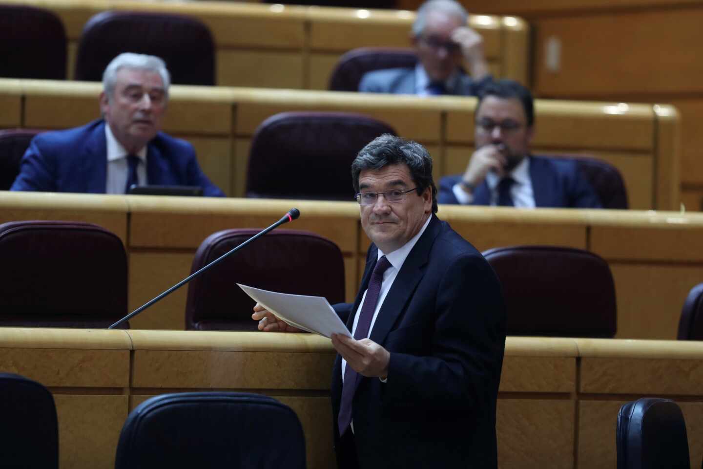 El ministro de Inclusión, Seguridad Social y Migraciones, José Luis Escrivá.