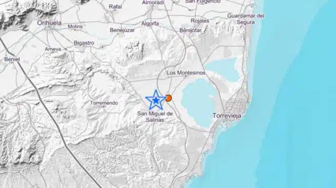 Registrado un terremoto de 3,1 grados en varias localidades de Alicante