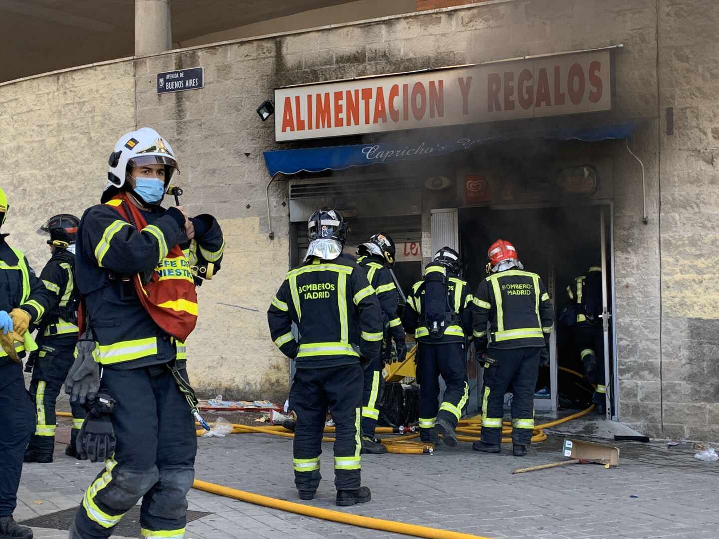 Muere en el incendio de su local tras agredir a una mujer por el impago del alquiler