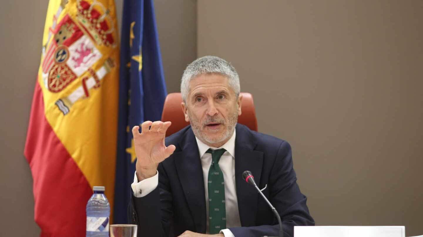 El ministro del Interior, Fernando Grande-Marlaska.
