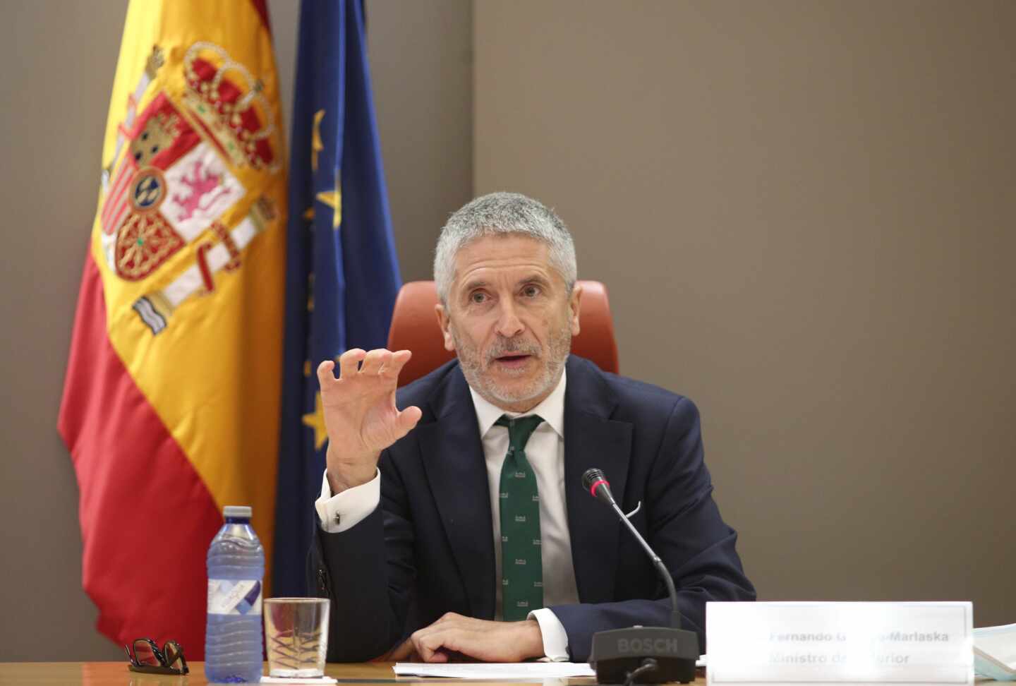 El ministro del Interior, Fernando Grande-Marlaska.