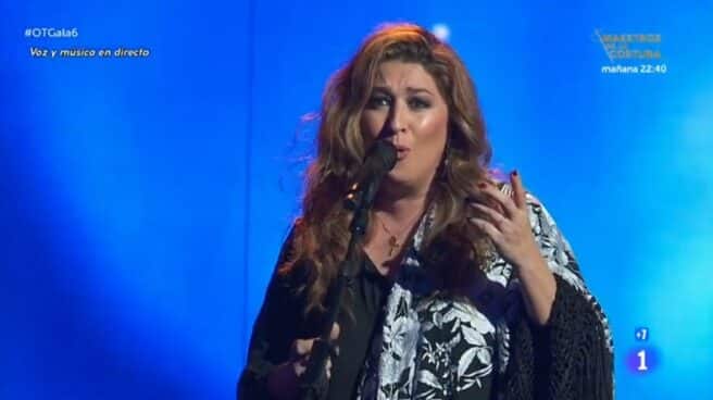 Estrella Morente, en 'Operación Triunfo'.