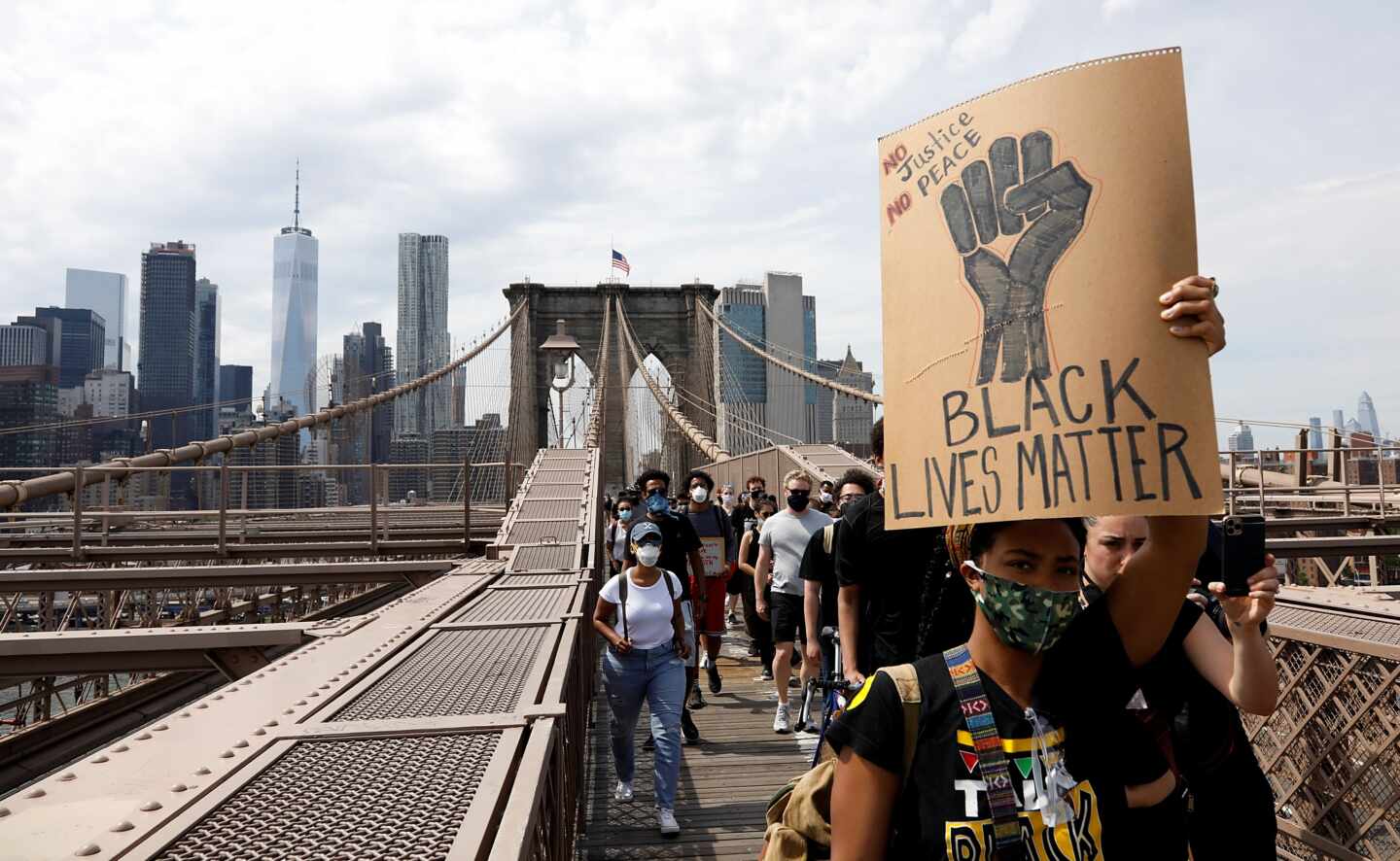 Manifestantes-Nueva York