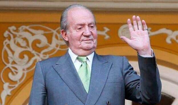 El Rey emérito Juan Carlos de Borbón