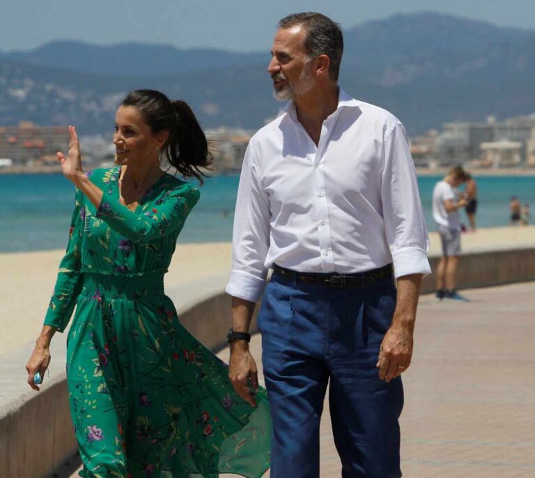 Los Reyes visitan Palma tras la pandemia del Covid