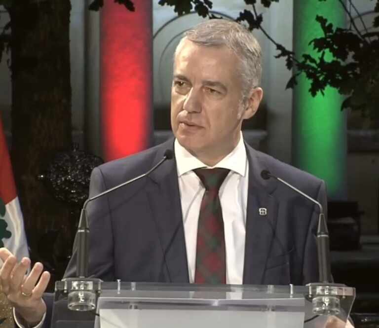 Urkullu revela que habló con Sánchez el 7 de marzo para ceder material contra el Covid-19