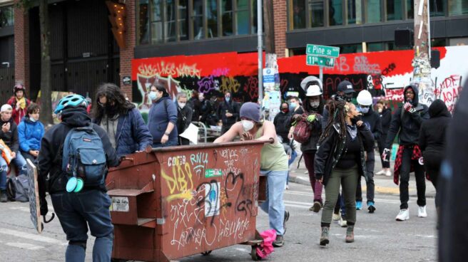 Seattle-protesta-Black Lives Matter Protesta Seattle