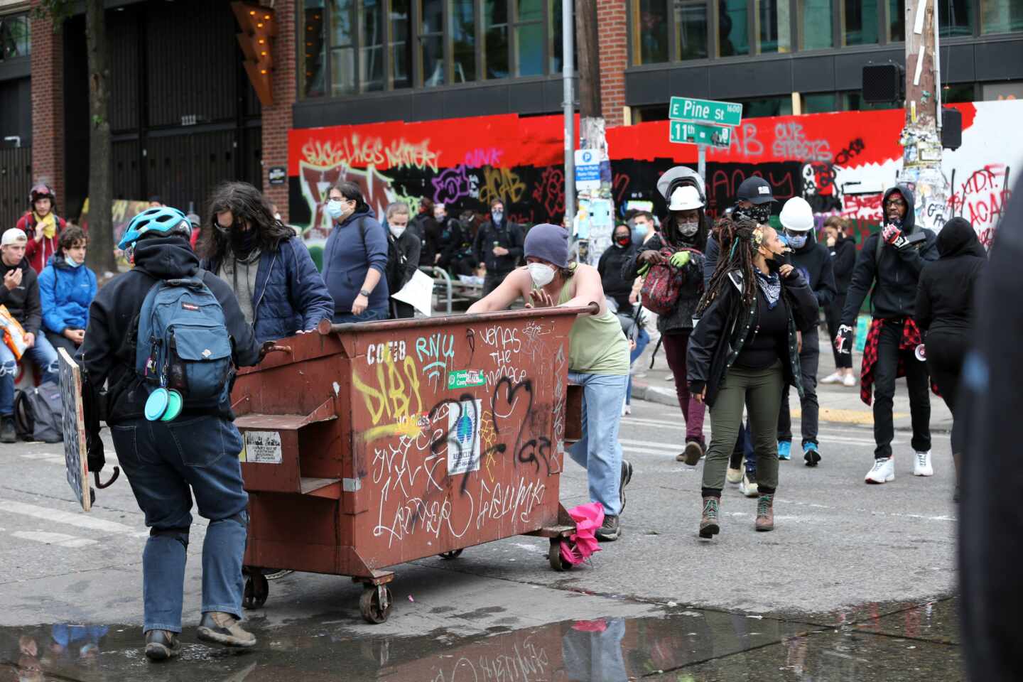 Protesta Seattle