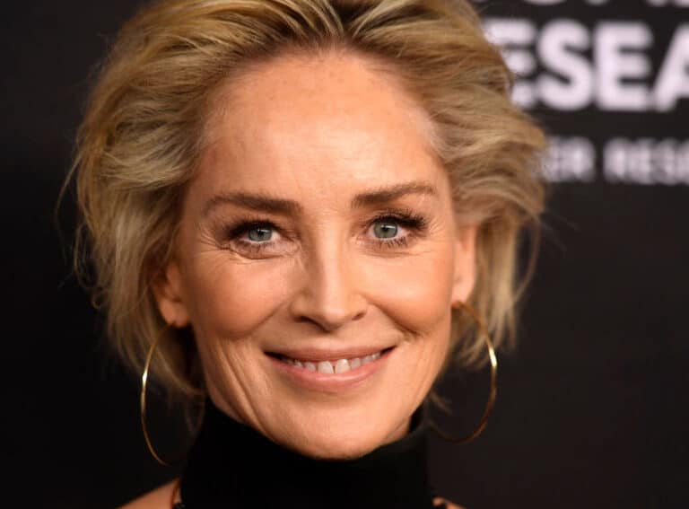 Un rayo fulmina a Sharon Stone mientras planchaba en su casa