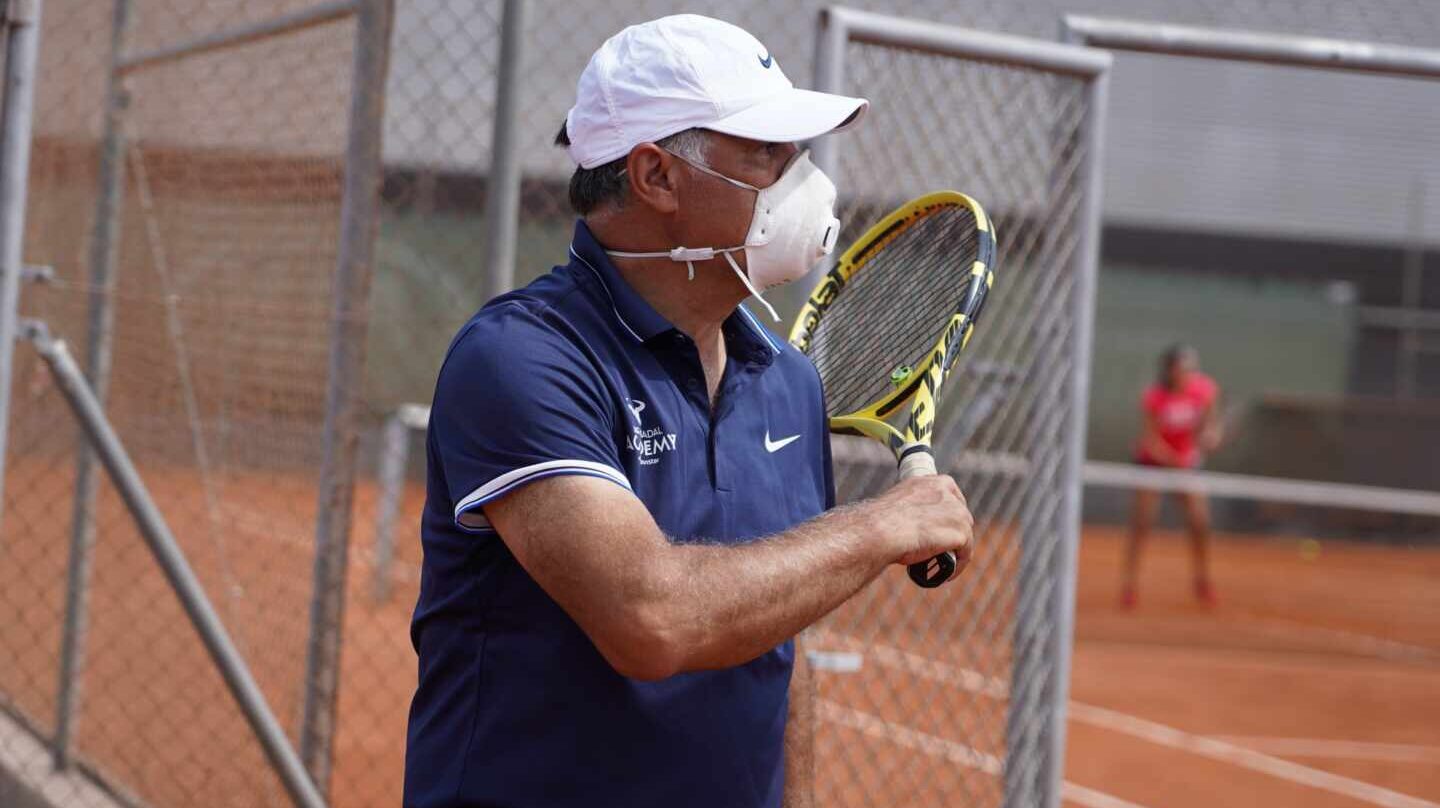 Toni Nadal, ex entrenador de Rafael Nadal y director de la Rafa Nadal Academy