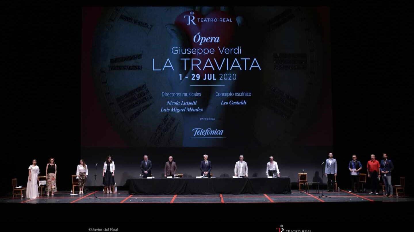 'La traviata' vuelve al Real a brindar por la vida: “Hay que tener coraje”