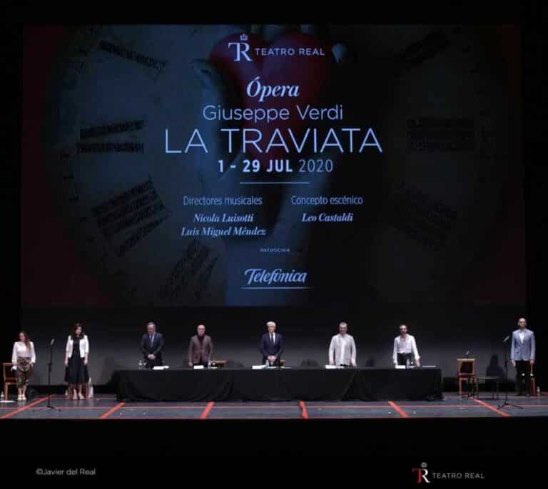 'La traviata' vuelve al Real a brindar por la vida: “Hay que tener coraje”