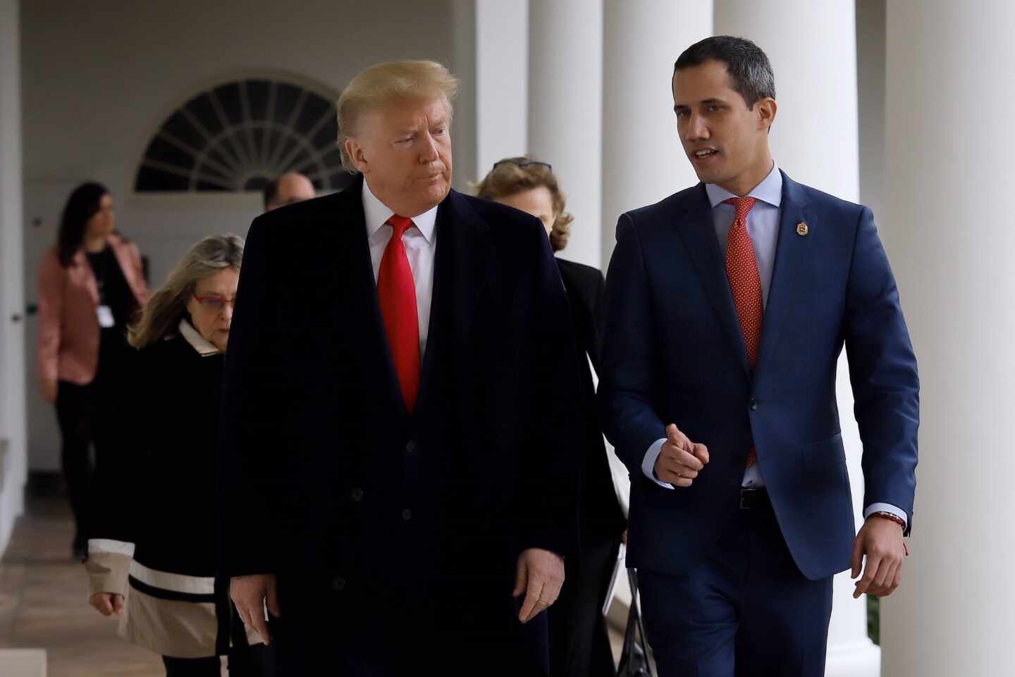 Trump y Guaidó