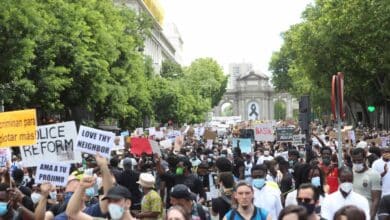 Ayuso cree que la manifestación contra el racismo en Madrid estuvo "completamente descontrolada"