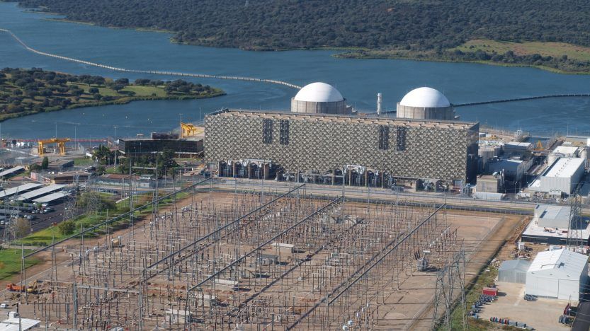 La central nuclear de Almaraz, en Cáceres.