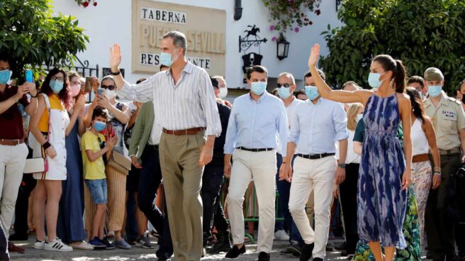 Visita de los Reyes en Córdoba.