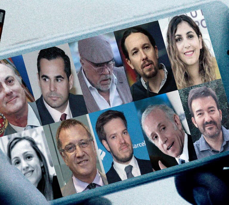'Caso Dina': una tarjeta de móvil, varias versiones y 10 protagonistas