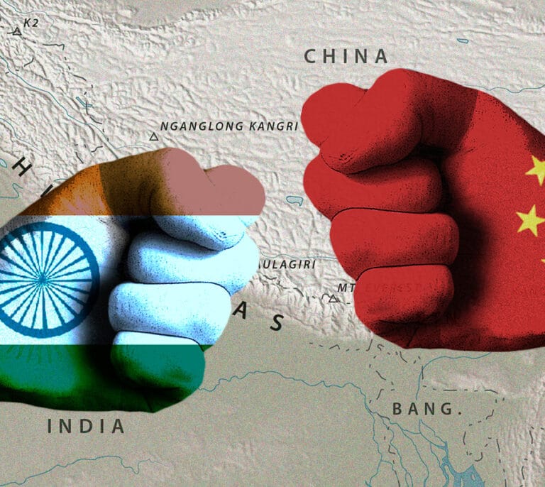 Duelo de titanes en el Himalaya