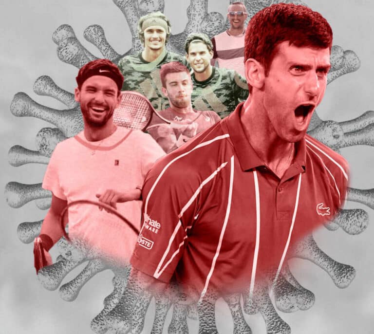Anatomía de un brote: quién es quién en la "fiesta" de Djokovic