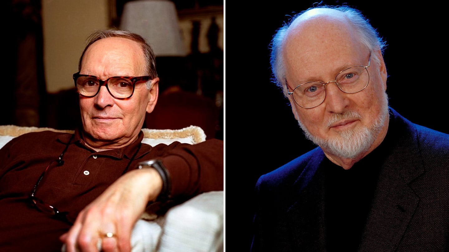 Ennio Morricone y John William