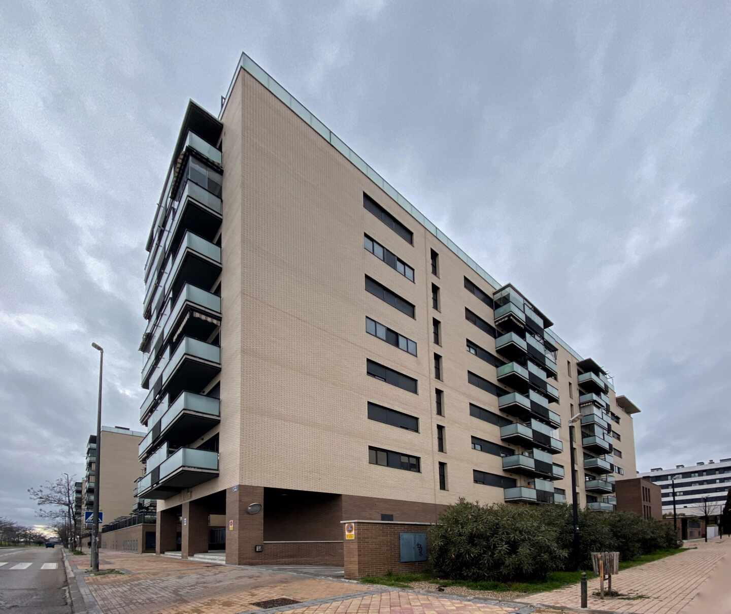 Un edificio de viviendas de Madrid.