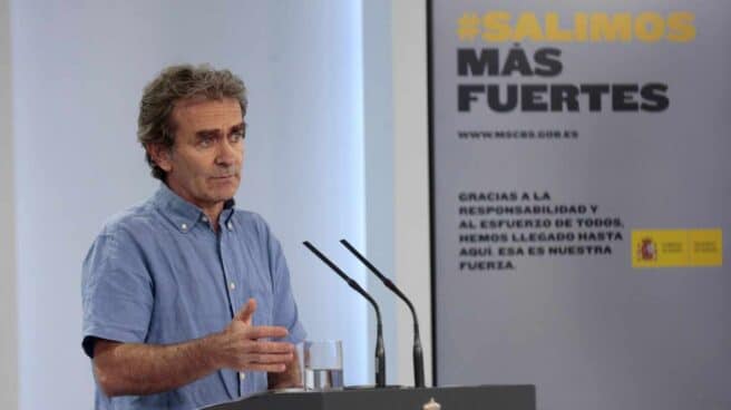 Fernando Simón, en una comparecencia de prensa.