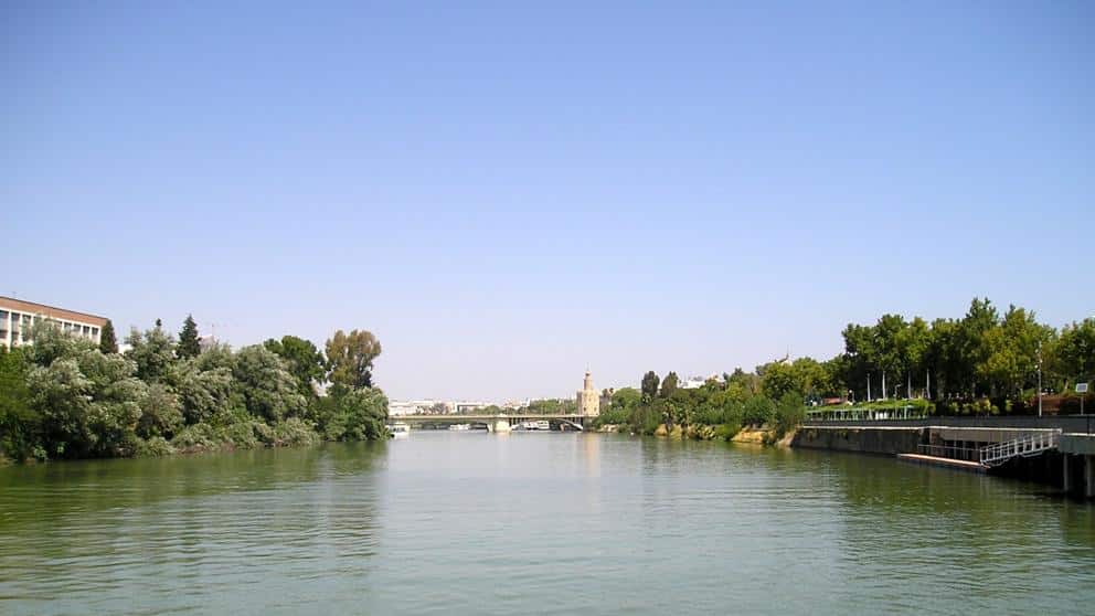 Buscan a un niño desaparecido en el agua cuando se bañaba en el Guadalquivir