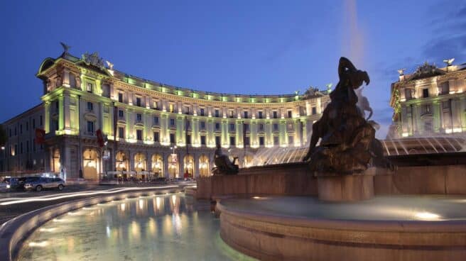 hotel pallazzo naiadi nh El hotel Palazzo Naiadi de Roma que gestiona NH Hotel Group.