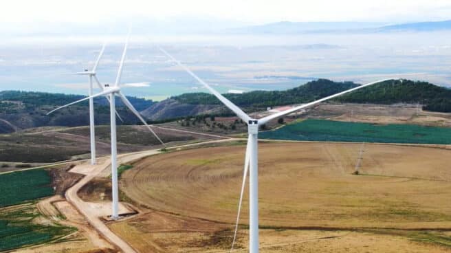 El complejo eólico CAVAR de Iberdrola, en Navarra.