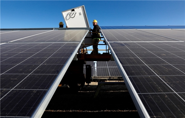 Planta fotovoltaica de Iberdrola.