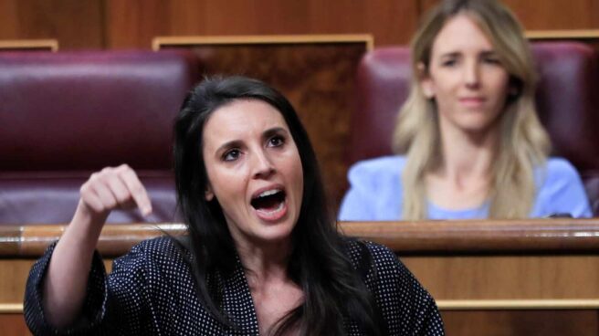 Irene Montero, en el Congreso de los Diputados.